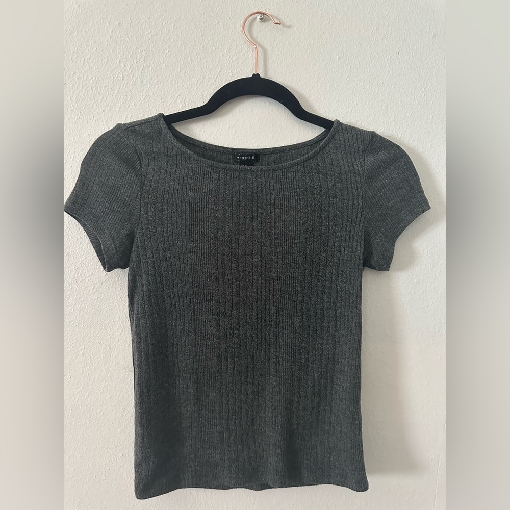 Gray Top